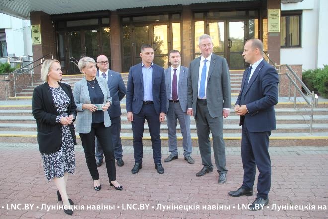 Делегации россиян приехали в Лунинецкий район