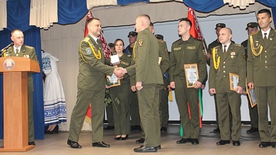 Чествование лучших! День образования отметил 56 зенитный ракетный полк | Лунинецкий район