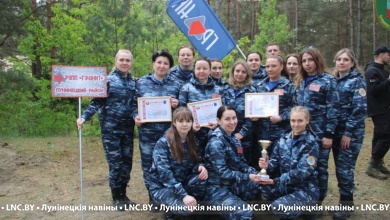 На "Граните" — лучшая сандружина Лунинецкого района