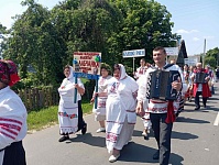 Лунінчане прынялі ўдзел у свяце фальклорнага мастацтва ў Ганцавіцкім раёне