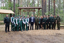 Открытие экологической тропы «Белое озеро» состоялось в Лунинецком районе