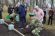 Акцию «Дерево Победы» провели в агрогородке Велута