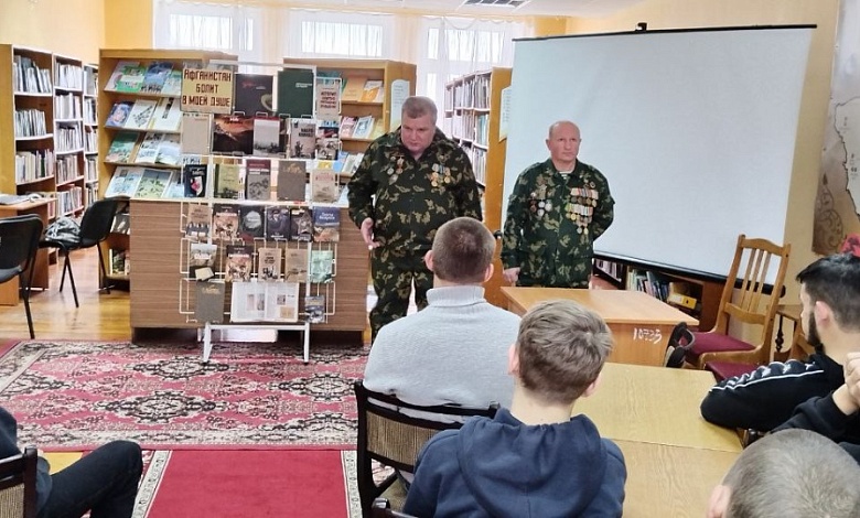 В Лунинце состоялась встреча с воинами-интернационалистами