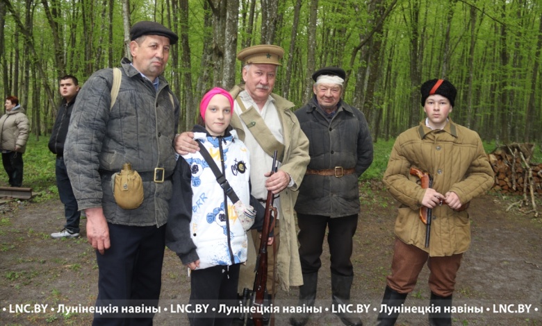 Масштабная военно-историческая реконструкция состоялась в Лунинецком районе