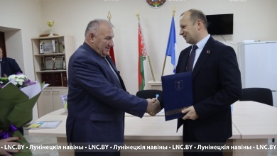 Проводили на заслуженный отдых Ивана Сидуна, директора ОАО "Дворецкий" Лунинецкого района