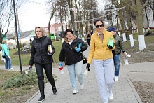 Жители Лунинца дружно взялись за наведение порядка в городе