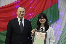 Встреча с талантливой молодёжью состоялась в Лунинце