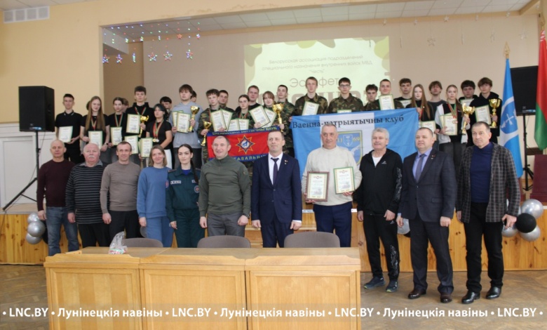 Эстафету "Спецназ" провели в Лунинце 23 февраля