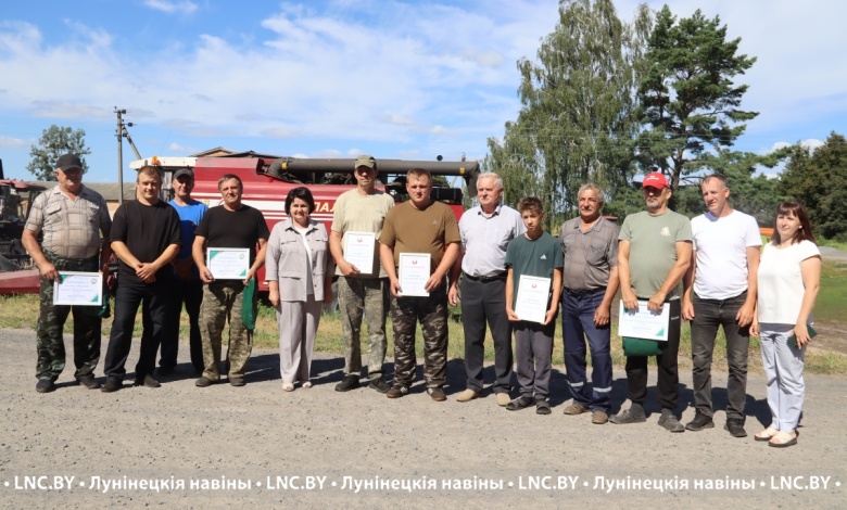Рекордный урожай ожидают в сельхозорганизациях Лунинецкого района 