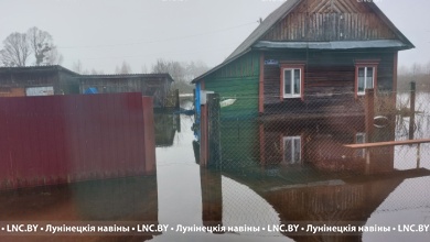 Подтопления подворий фиксируются в Лунинецком районе