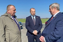 Михаил Русый в рамках рабочей поездки посетил Лунинецкий район