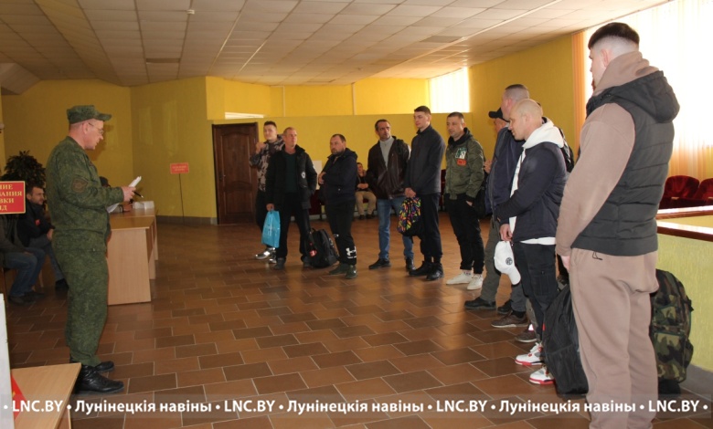 Военные сборы проходят с участием лунинчан