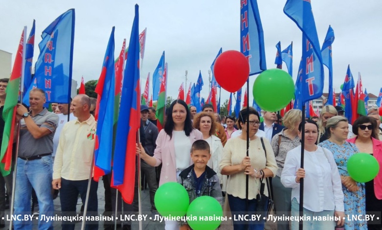 День Независимости Беларуси в Микашевичах. Фоторепортаж 