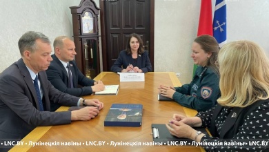 Сенатор Инна Толкачева посетила Лунинецкий район 