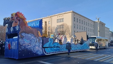 Отметились лунинчане на областном фестивале «Берестейские сани- 2026» 