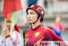 Уроженка Лунинца Ирина Ванюк выступает на чемпионате мира по пожарно-спасательному спорту