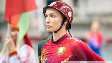 Уроженка Лунинца Ирина Ванюк выступает на чемпионате мира по пожарно-спасательному спорту