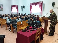 В Лунинце сотрудники инспекции пришли в колледж