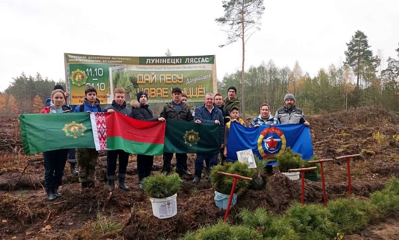 Все больше лунинчан присоединяется к республиканской добровольной акции «Дай лесу новае жыццё!»