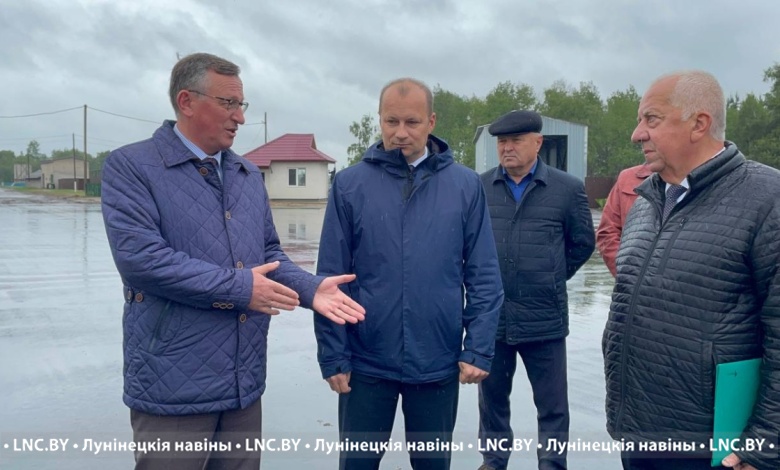 В Лунинецком районе торжественно открыли реконструированный молочный комплекс