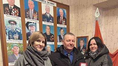 Лунинецкий ТЦСОН чествует защитников Отечества