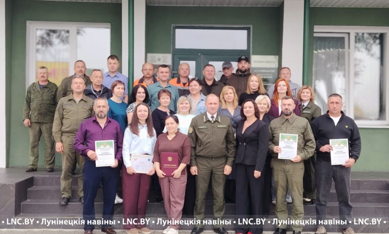 Люди леса! Торжественные мероприятия прошли в подразделениях Лунинецкого лесхоза