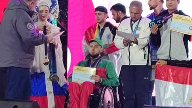 Лунинчанин среди победителей международного фестиваля адаптивных видов спорта
