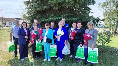 Профсоюз организовал чествование ветеранов и передовиков в СУП «Агро Лобчанское"