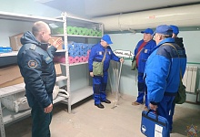 Спасатели провели учения в Лунинецком районе