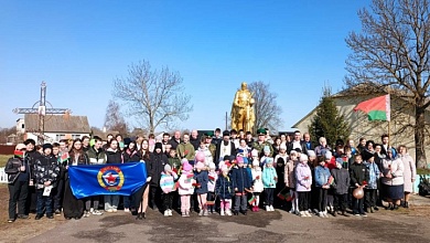 День единения народов Беларуси и России: в аг. Бостынь состоялось торжественное мероприятие