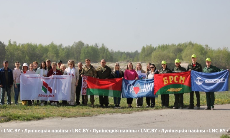 Лунинецкий район присоединился к экологической акции «Беларусь синеокая»