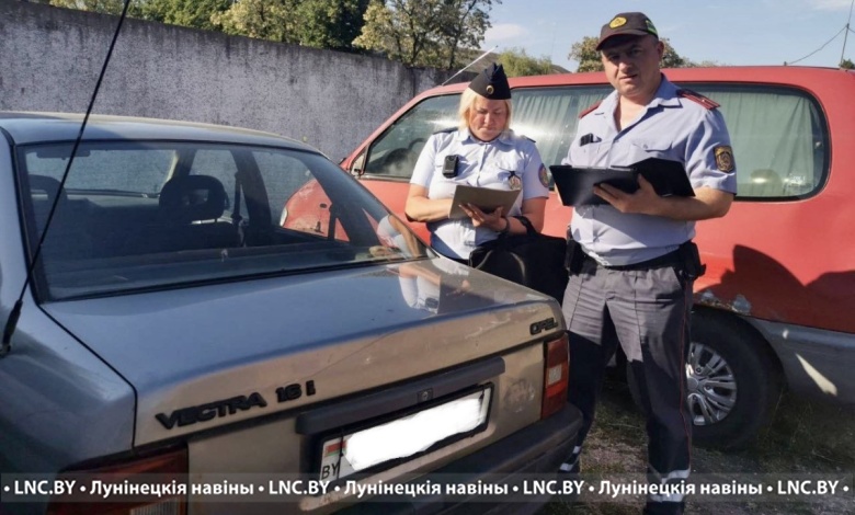 В Лунинецком районе наложен арест на автотранспорт должников