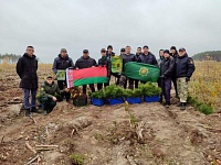 Вклад в сохранение природы внесли лунинецкие милиционеры