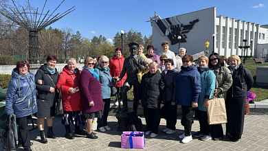 Встреча клубов пожилых граждан Лунинца и Микашевичей