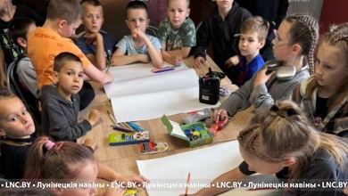 Первая смена продолжается в оздоровительном лагере "Спутник" на озере Белое 