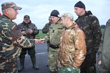 Охотников проверяют в Лунинецком районе