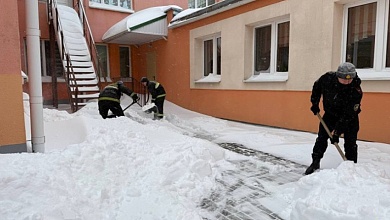 Как в Брестской области справляются с последствиями снегопадов, рассказали в МЧС 
