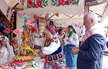 Лунинчане удивляли гостей фестиваля «Зов Полесья» в Лясковичах