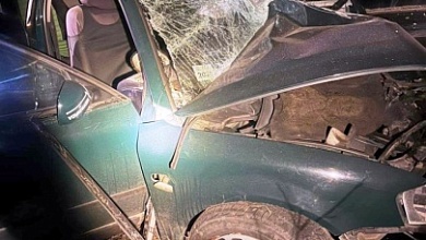 Тягач смял легковушку. Жесткая авария произошла в Брестской области