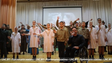 В Лунинце спектакль о войне пронзил до глубины души