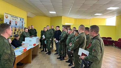 В Лунинце собрались офицеры из всех военкоматов Брестской области 