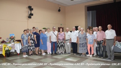 «Фантазия осени»: ветераны-железнодорожники Лунинца устроили праздник