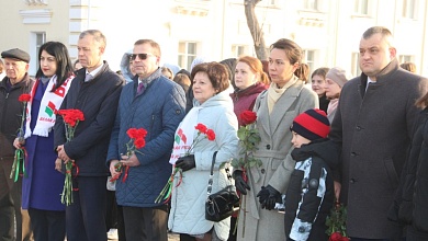 Митинг в память об историческом прошлом состоялся в Лунинце