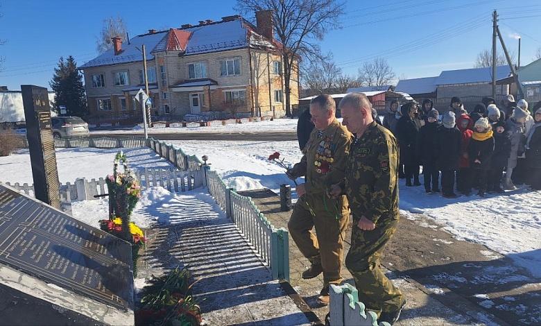 Час памяти провели в Бостыни Лунинецкого района
