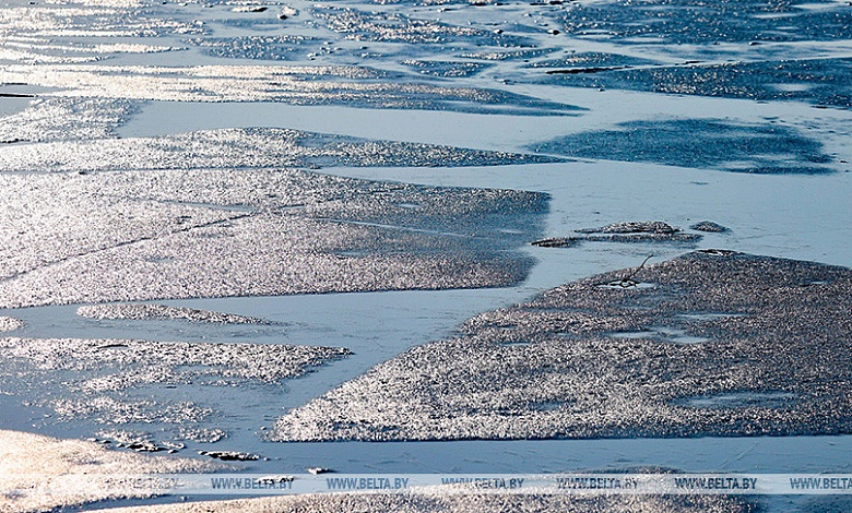 Появление первого льда возможно на малых реках Беларуси 