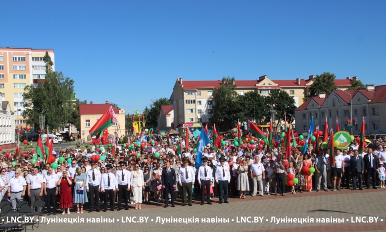 День Независимости: единство и память в Лунинце