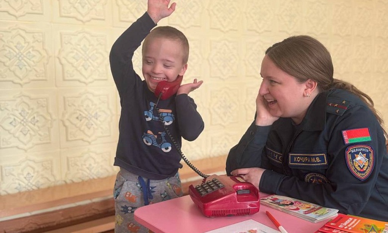 Дети «вызывали» спасателей в Лунинце