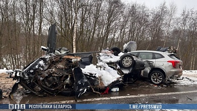 Один человек погиб и ещё шесть пострадали в ДТП на Витебщине 