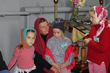 Встреча воспитанников детских воскресных школ храмов Лунинецкого благочиния проходит в Микашевичах 