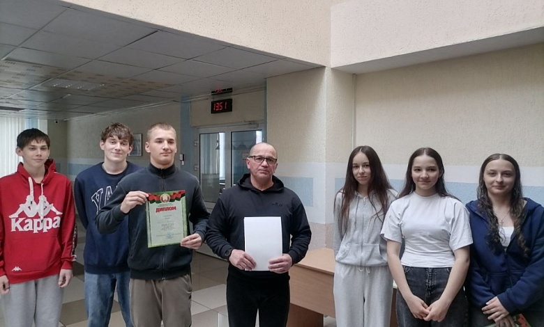 Лучших юных пловцов определили в Лунинецком районе